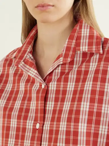 Faithfull En Vau Checked Cotton Shirt | Thumbnail 4 Faithfull En Vau Checked Cotton Shirt | Thumbnail 4