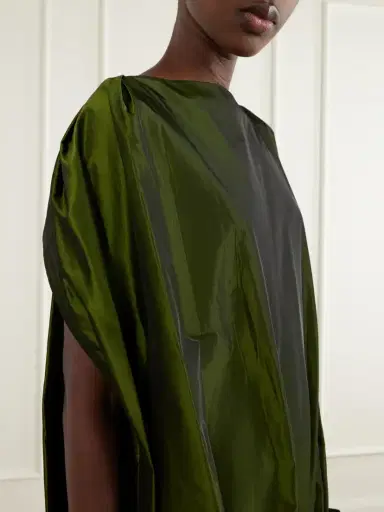 Simone Rocha Bow-detailed Taffeta Midi Dress | Thumbnail 4 Simone Rocha Bow-detailed Taffeta Midi Dress | Thumbnail 4