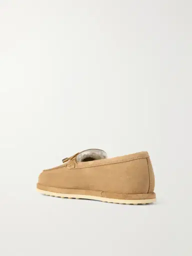 Tod's Gommino Shearling Suede Loafers | Thumbnail 3 Tod's Gommino Shearling Suede Loafers | Thumbnail 3