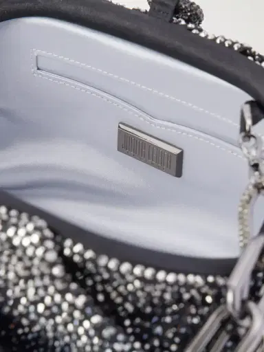 Judith Leiber Couture Gemma Crystal-embellished Silver-tone Clutch | Thumbnail 6 Judith Leiber Couture Gemma Crystal-embellished Silver-tone Clutch | Thumbnail 6