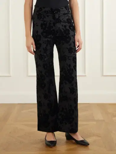 DESTREE Yoshitomo Flocked Straight-leg Pants | Thumbnail 3 DESTREE Yoshitomo Flocked Straight-leg Pants | Thumbnail 3