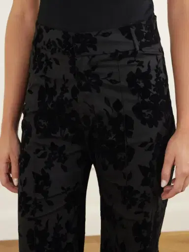 DESTREE Yoshitomo Flocked Straight-leg Pants | Thumbnail 5 DESTREE Yoshitomo Flocked Straight-leg Pants | Thumbnail 5