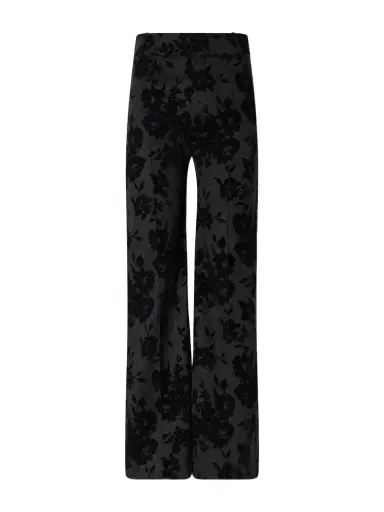 DESTREE Yoshitomo Flocked Straight-leg Pants | Thumbnail 1 DESTREE Yoshitomo Flocked Straight-leg Pants | Thumbnail 1