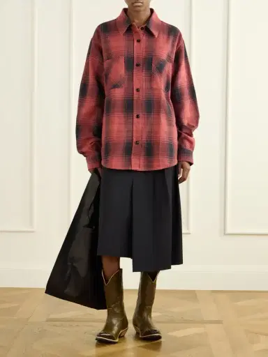 Our Legacy Whoppin Checked Cotton Shirt | Thumbnail 2 Our Legacy Whoppin Checked Cotton Shirt | Thumbnail 2