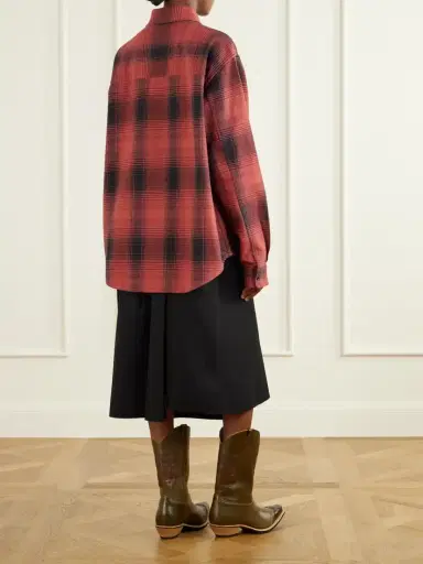 Our Legacy Whoppin Checked Cotton Shirt | Thumbnail 3 Our Legacy Whoppin Checked Cotton Shirt | Thumbnail 3