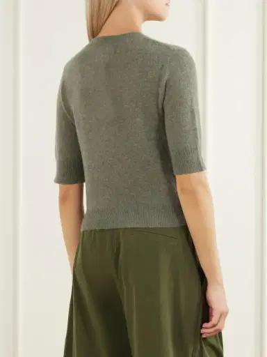 Le Kasha Chypre Cropped Cashmere Sweater | Thumbnail 3 Le Kasha Chypre Cropped Cashmere Sweater | Thumbnail 3