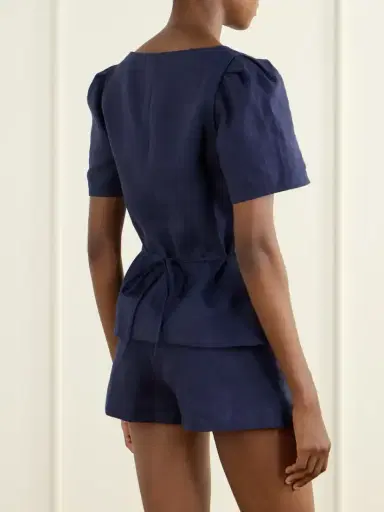 Faithfull Emma Linen Blouse | Thumbnail 3 Faithfull Emma Linen Blouse | Thumbnail 3
