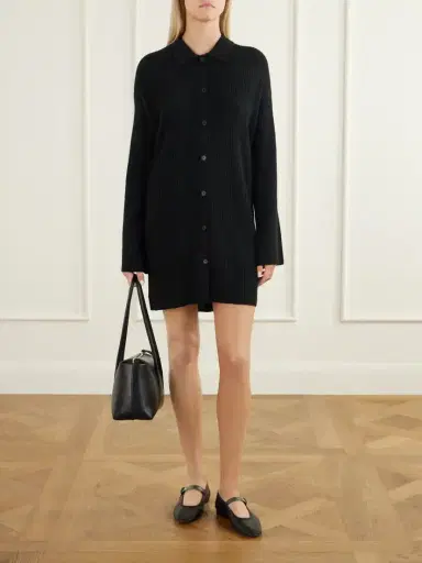 Le Kasha Godda Ribbed Cashmere Mini Dress | Thumbnail 2 Le Kasha Godda Ribbed Cashmere Mini Dress | Thumbnail 2