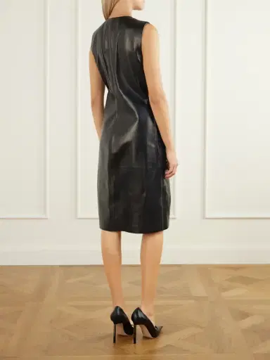 Tom Ford Leather Midi Dress | Thumbnail 3 Tom Ford Leather Midi Dress | Thumbnail 3