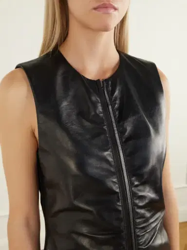 Tom Ford Leather Midi Dress | Thumbnail 4 Tom Ford Leather Midi Dress | Thumbnail 4