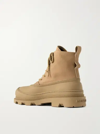 Moncler Vera Sheal Rubber-trimmed Nylon Ankle Boots | Thumbnail 3 Moncler Vera Sheal Rubber-trimmed Nylon Ankle Boots | Thumbnail 3