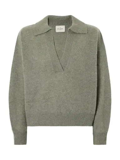Le Kasha Jacksob Cropped Cashmere Sweater | Thumbnail 1 Le Kasha Jacksob Cropped Cashmere Sweater | Thumbnail 1