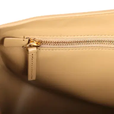 Chanel Chanel Maxi "Souplissimo" Small Flap Bag Dark Beige Suede Gold Hardware | Thumbnail 11 Chanel Chanel Maxi "Souplissimo" Small Flap Bag Dark Beige Suede Gold Hardware | Thumbnail 11