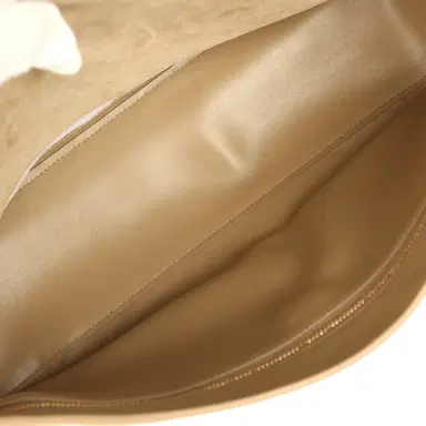 Chanel Chanel Maxi "Souplissimo" Small Flap Bag Dark Beige Suede Gold Hardware | Thumbnail 9 Chanel Chanel Maxi "Souplissimo" Small Flap Bag Dark Beige Suede Gold Hardware | Thumbnail 9