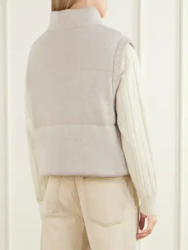 Le Kasha Montana Ribbed Cashmere Puffer Vest | Thumbnail 3 Le Kasha Montana Ribbed Cashmere Puffer Vest | Thumbnail 3