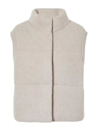 Le Kasha Montana Ribbed Cashmere Puffer Vest | Thumbnail 1 Le Kasha Montana Ribbed Cashmere Puffer Vest | Thumbnail 1