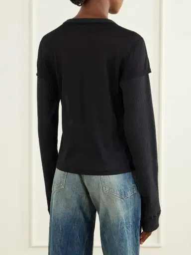 Our Legacy Layered Cotton-blend Cardigan | Thumbnail 4 Our Legacy Layered Cotton-blend Cardigan | Thumbnail 4