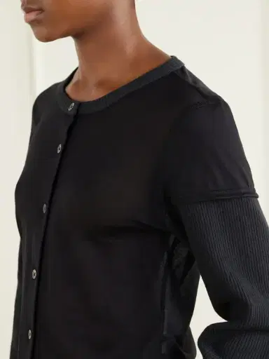 Our Legacy Layered Cotton-blend Cardigan | Thumbnail 5 Our Legacy Layered Cotton-blend Cardigan | Thumbnail 5