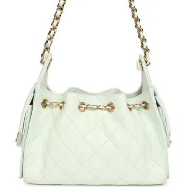 Chanel Chanel Mini 25 Hobo Bag Light Blue Caviar Gold Hardware | Thumbnail 4 Chanel Chanel Mini 25 Hobo Bag Light Blue Caviar Gold Hardware | Thumbnail 4