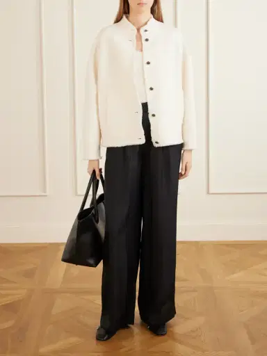 Max Mara Mxmpalmizi Fringed Wool-bouclé Jacket | Thumbnail 2 Max Mara Mxmpalmizi Fringed Wool-bouclé Jacket | Thumbnail 2