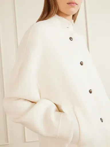 Max Mara Mxmpalmizi Fringed Wool-bouclé Jacket | Thumbnail 5 Max Mara Mxmpalmizi Fringed Wool-bouclé Jacket | Thumbnail 5