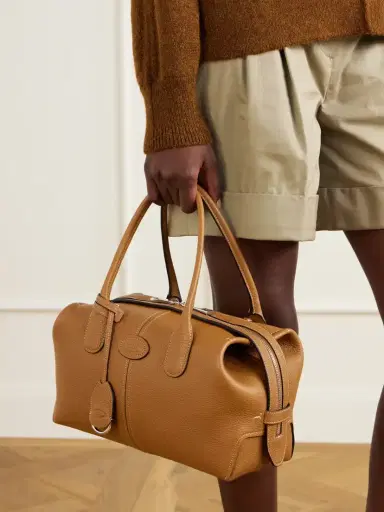 Tod's Bauletto Textured-leather Tote | Thumbnail 2 Tod's Bauletto Textured-leather Tote | Thumbnail 2