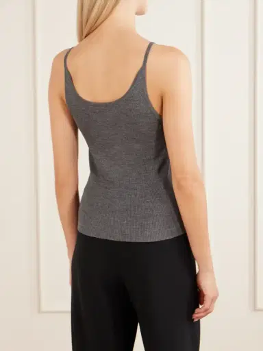Nili Lotan Aronia Lace-trimmed Ribbed Silk-jersey Tank | Thumbnail 4 Nili Lotan Aronia Lace-trimmed Ribbed Silk-jersey Tank | Thumbnail 4
