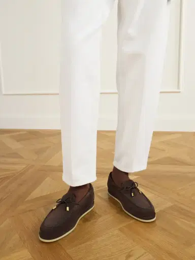 Tod's Suede Lace-up Loafers | Thumbnail 2 Tod's Suede Lace-up Loafers | Thumbnail 2