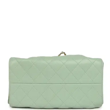 Chanel Chanel Small 25 Hobo Bag Light Green Caviar Gold Hardware | Thumbnail 6 Chanel Chanel Small 25 Hobo Bag Light Green Caviar Gold Hardware | Thumbnail 6