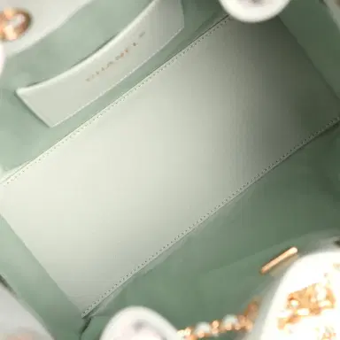Chanel Chanel Small 25 Hobo Bag Light Green Caviar Gold Hardware | Thumbnail 8 Chanel Chanel Small 25 Hobo Bag Light Green Caviar Gold Hardware | Thumbnail 8