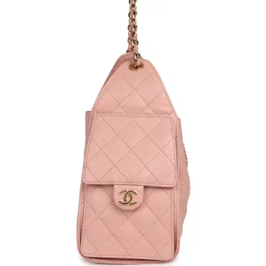 Chanel Chanel Small 25 Hobo Bag Light Pink Caviar Gold Hardware | Thumbnail 3 Chanel Chanel Small 25 Hobo Bag Light Pink Caviar Gold Hardware | Thumbnail 3