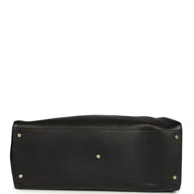 Chanel Chanel XXL "It Girl" Shopping Tote Black Grained Calfskin Gold Hardware | Thumbnail 6 Chanel Chanel XXL "It Girl" Shopping Tote Black Grained Calfskin Gold Hardware | Thumbnail 6