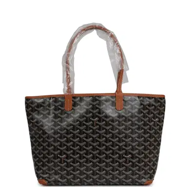 goyard Goyard Goyardine Black, Brown Artois PM Palladium Hardware | Thumbnail 4 goyard Goyard Goyardine Black, Brown Artois PM Palladium Hardware | Thumbnail 4