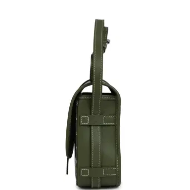 goyard Goyard Goyardine Khaki Belvedere PM Palladium Hardware | Thumbnail 3 goyard Goyard Goyardine Khaki Belvedere PM Palladium Hardware | Thumbnail 3
