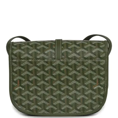 goyard Goyard Goyardine Khaki Belvedere PM Palladium Hardware | Thumbnail 4 goyard Goyard Goyardine Khaki Belvedere PM Palladium Hardware | Thumbnail 4