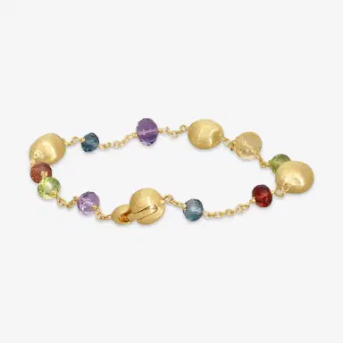 MARCO BICEGO Marco Bicego Africa Multi-Gemstone 18K Yellow Gold Bracelet by The Solist | Thumbnail 3 MARCO BICEGO Marco Bicego Africa Multi-Gemstone 18K Yellow Gold Bracelet by The Solist | Thumbnail 3