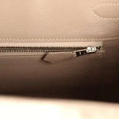 HERMÈS Hermes Birkin 35 Himalaya Niloticus Crocodile Palladium Hardware | Thumbnail 8 HERMÈS Hermes Birkin 35 Himalaya Niloticus Crocodile Palladium Hardware | Thumbnail 8