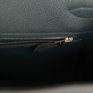 HERMÈS Hermes Birkin 35 Vert Rousseau Togo Palladium Hardware | Thumbnail 8 HERMÈS Hermes Birkin 35 Vert Rousseau Togo Palladium Hardware | Thumbnail 8