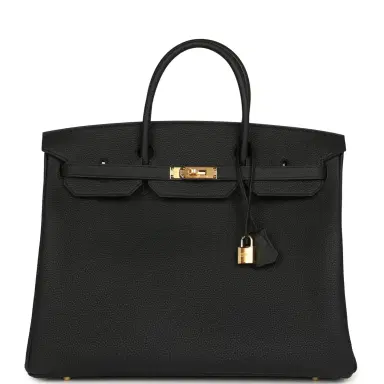 HERMÈS Hermes Birkin 40 Black Togo Gold Hardware | Thumbnail 1 HERMÈS Hermes Birkin 40 Black Togo Gold Hardware | Thumbnail 1