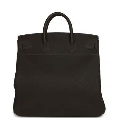 HERMÈS Hermes HAC Birkin 40 Bai Brun Togo Palladium Hardware | Thumbnail 4 HERMÈS Hermes HAC Birkin 40 Bai Brun Togo Palladium Hardware | Thumbnail 4