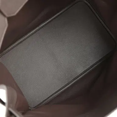 HERMÈS Hermes HAC Birkin 40 Bai Brun Togo Palladium Hardware | Thumbnail 8 HERMÈS Hermes HAC Birkin 40 Bai Brun Togo Palladium Hardware | Thumbnail 8