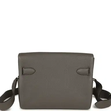 HERMÈS Hermes Kelly Messenger PM Etain Togo Palladium Hardware | Thumbnail 4 HERMÈS Hermes Kelly Messenger PM Etain Togo Palladium Hardware | Thumbnail 4