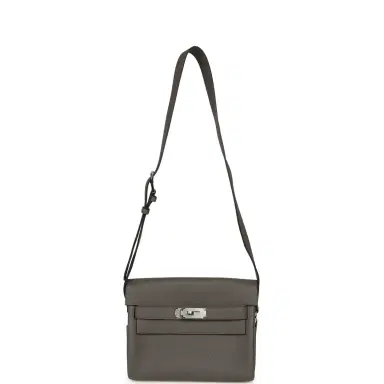 HERMÈS Hermes Kelly Messenger PM Etain Togo Palladium Hardware | Thumbnail 7 HERMÈS Hermes Kelly Messenger PM Etain Togo Palladium Hardware | Thumbnail 7