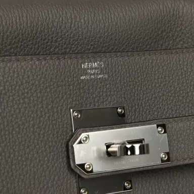 HERMÈS Hermes Kelly Messenger PM Etain Togo Palladium Hardware | Thumbnail 8 HERMÈS Hermes Kelly Messenger PM Etain Togo Palladium Hardware | Thumbnail 8