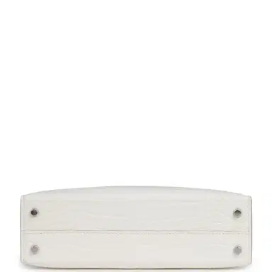 HERMÈS Hermes Kelly Sellier 20 Creme Chantilly Matte Alligator Palladium Hardware | Thumbnail 6 HERMÈS Hermes Kelly Sellier 20 Creme Chantilly Matte Alligator Palladium Hardware | Thumbnail 6