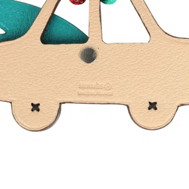 HERMÈS Hermes Petit H Winged Car Bag Charm Rose Pourpre Togo, Chai Alligator | Thumbnail 3 HERMÈS Hermes Petit H Winged Car Bag Charm Rose Pourpre Togo, Chai Alligator | Thumbnail 3