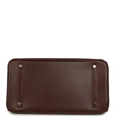 HERMÈS Vintage Hermes Birkin 35 Noisette Box Gold Hardware | Thumbnail 6 HERMÈS Vintage Hermes Birkin 35 Noisette Box Gold Hardware | Thumbnail 6
