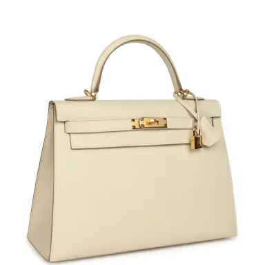HERMÈS wait to list Hermes Kelly Sellier 32 Craie Epsom Gold Hardware | Thumbnail 2 HERMÈS wait to list Hermes Kelly Sellier 32 Craie Epsom Gold Hardware | Thumbnail 2