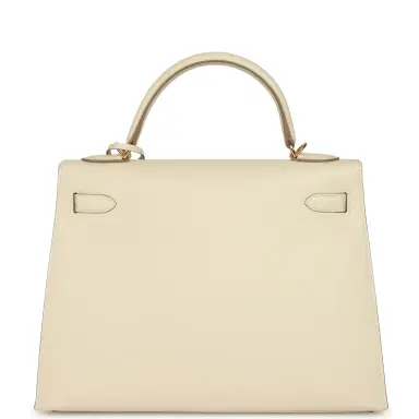 HERMÈS wait to list Hermes Kelly Sellier 32 Craie Epsom Gold Hardware | Thumbnail 4 HERMÈS wait to list Hermes Kelly Sellier 32 Craie Epsom Gold Hardware | Thumbnail 4