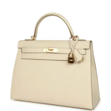 HERMÈS wait to list Hermes Kelly Sellier 32 Craie Epsom Gold Hardware | Thumbnail 5 HERMÈS wait to list Hermes Kelly Sellier 32 Craie Epsom Gold Hardware | Thumbnail 5